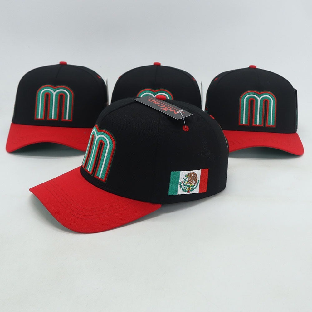 Gorra de Mexico - Adjustable Snapback Hat Representing Mexico