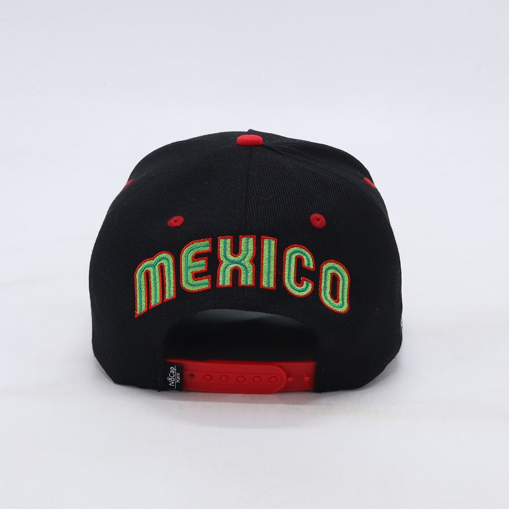 Gorra de Mexico - Adjustable Snapback Hat Representing Mexico