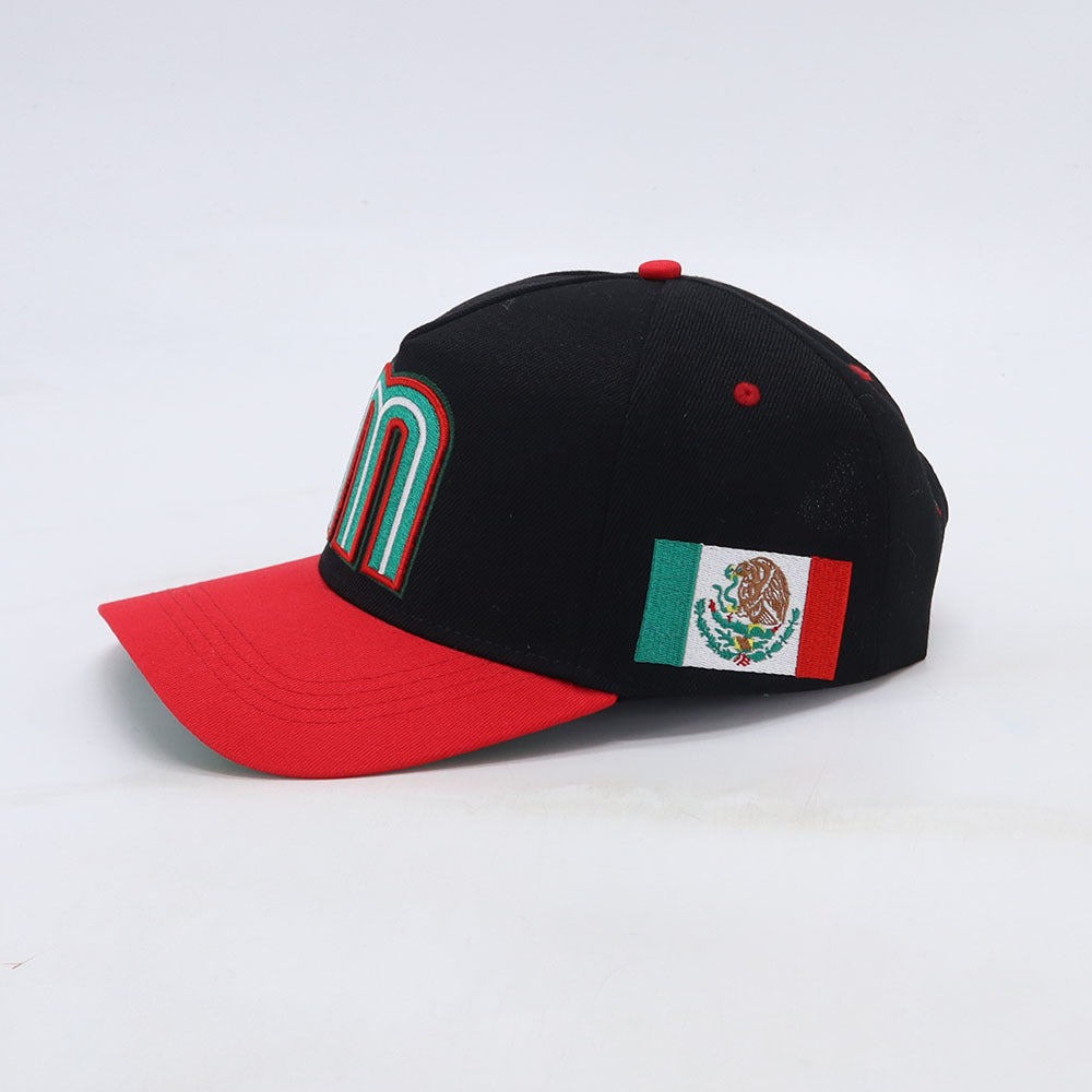 Gorra de Mexico - Adjustable Snapback Hat Representing Mexico